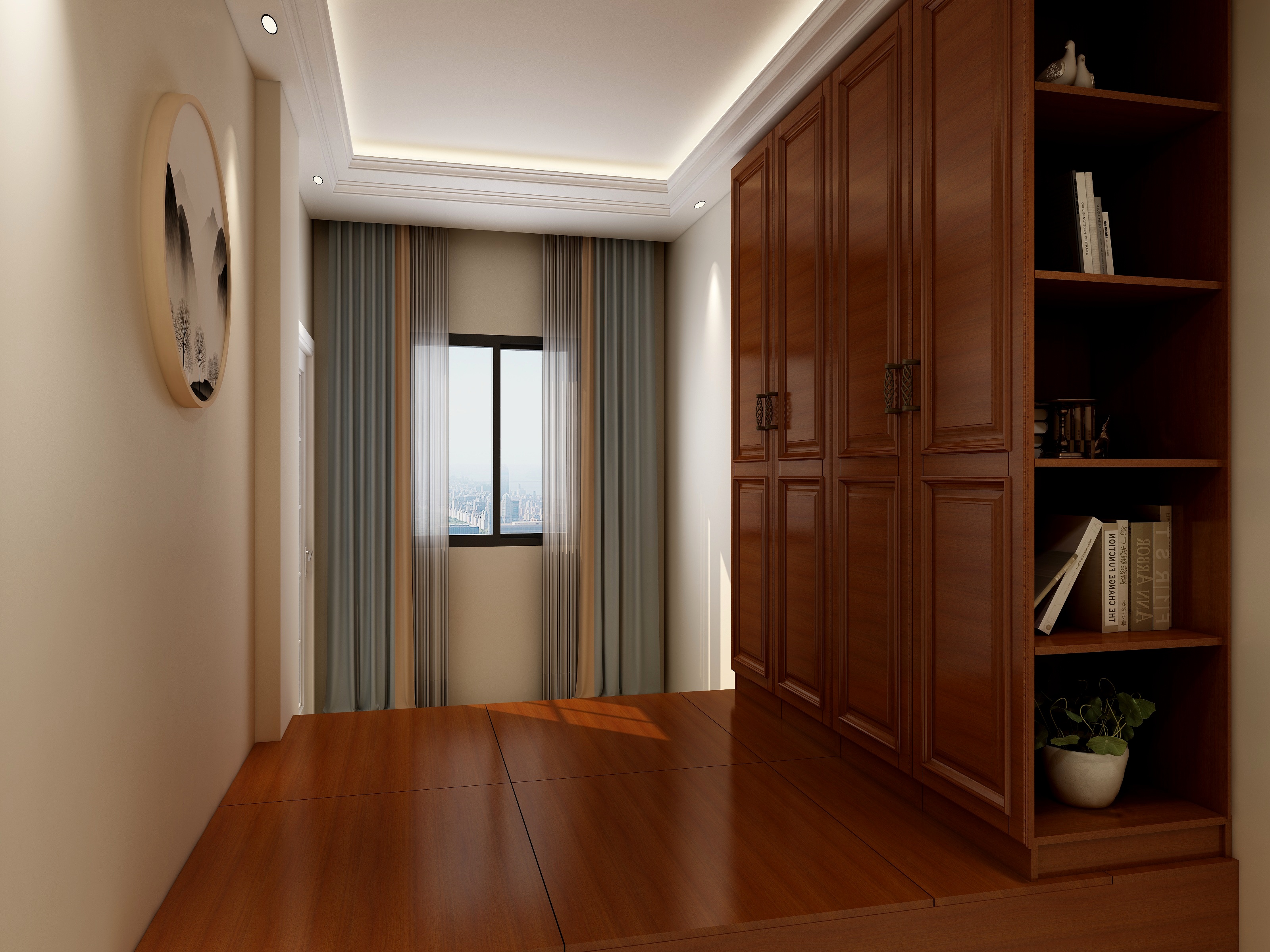 全屋定制sJvu-水岸蓝桥-装修设计方案