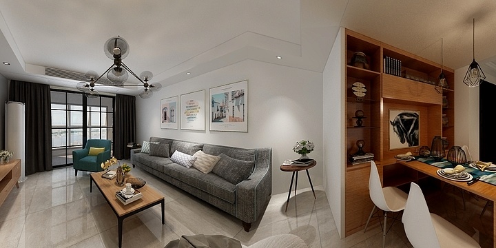 河马装饰设计-天一名都-装修设计方案