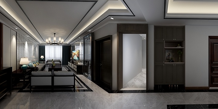 胡洁欣-新中式-装修设计方案