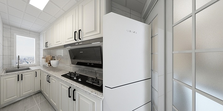 A家装设计师娇姐-英九小三居-装修设计方案