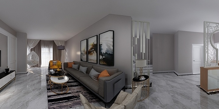 V2设计赵阳-山河万里-装修设计方案