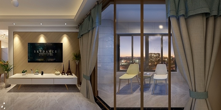 王正林全屋设计-卡地亚湾-装修设计方案