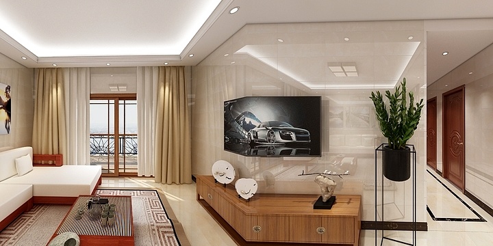 御上坊全屋定制-仲恺-富力嘉园-装修设计方案