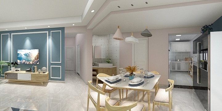 文柯-贵飞3-3-601杨哥雅居-装修设计方案