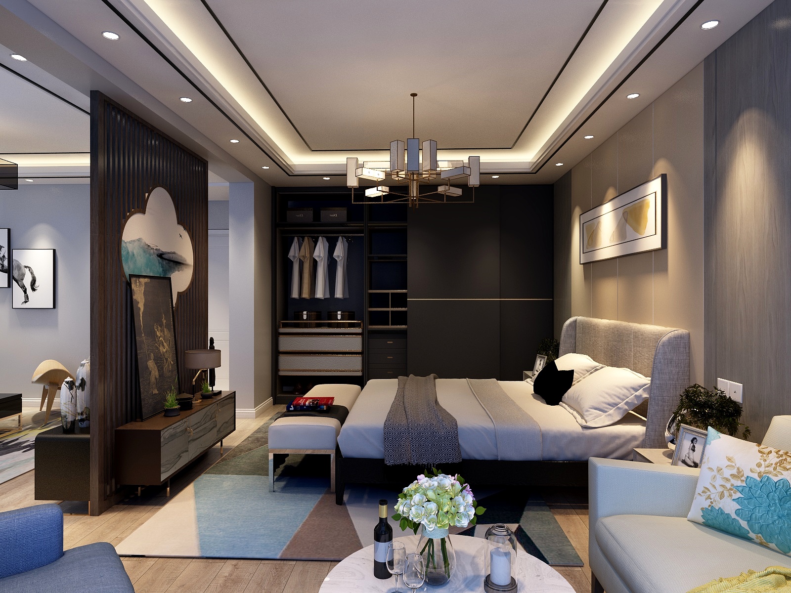 全案设计师江杰-寺上二层-装修设计方案