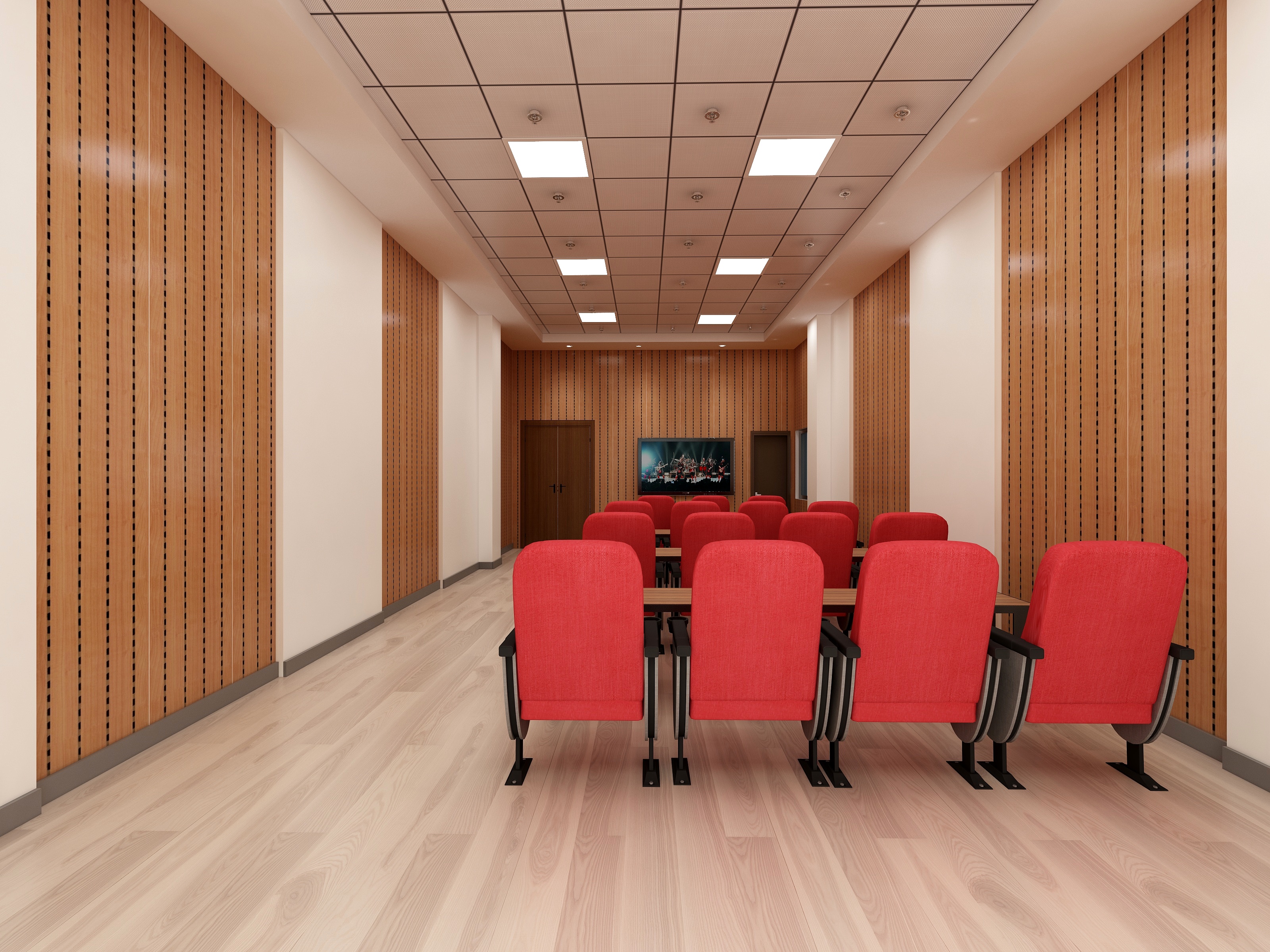 水平线GJ-放映室-装修设计方案