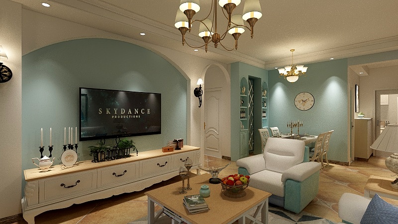 136****2206htfk-嘉仕花园酷家乐-副本-装修设计方案