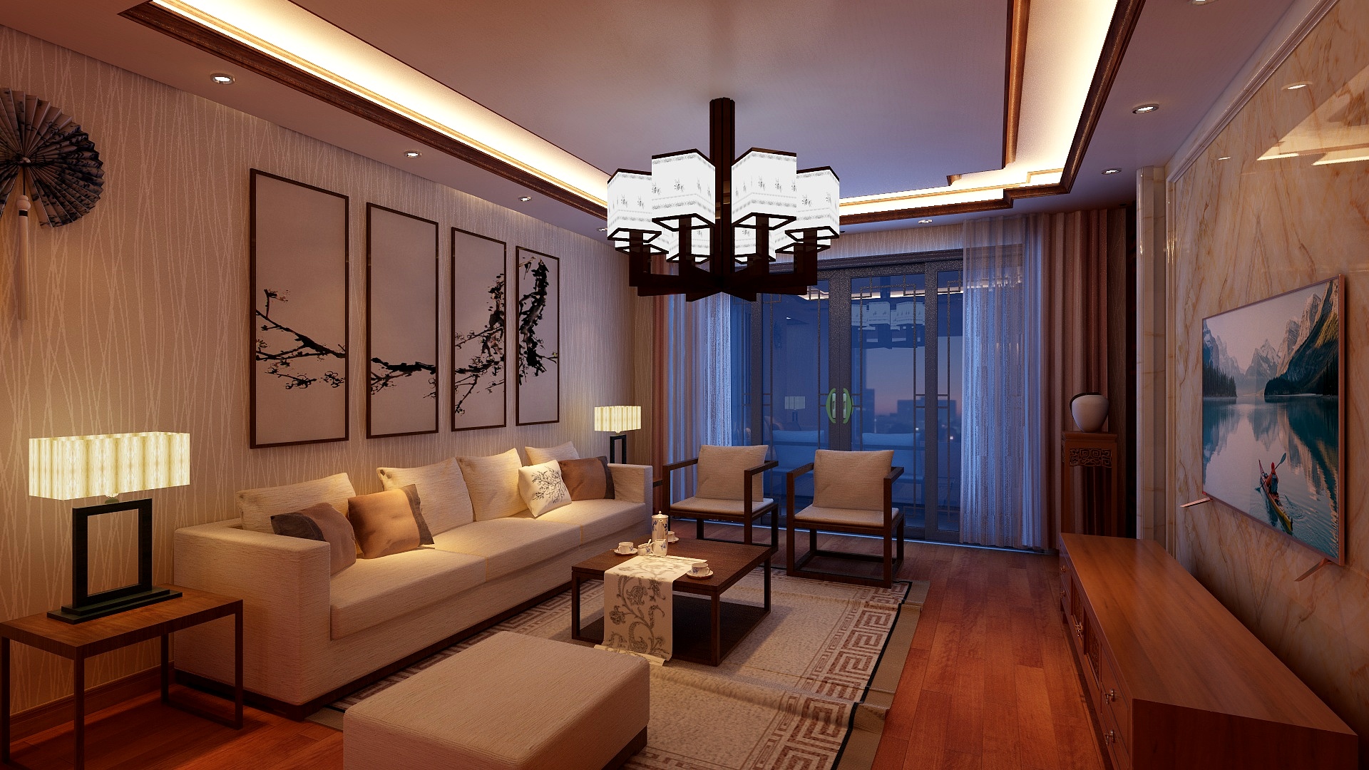 吴一琦-豪华奢装中式-装修设计方案