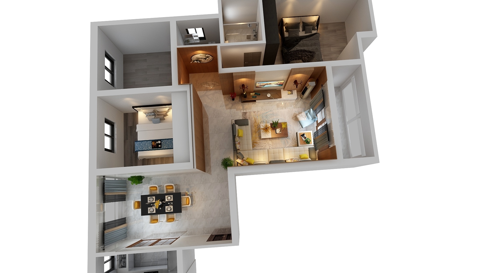 南无阿弥陀佛xmVC-和谐华庭52-装修设计方案