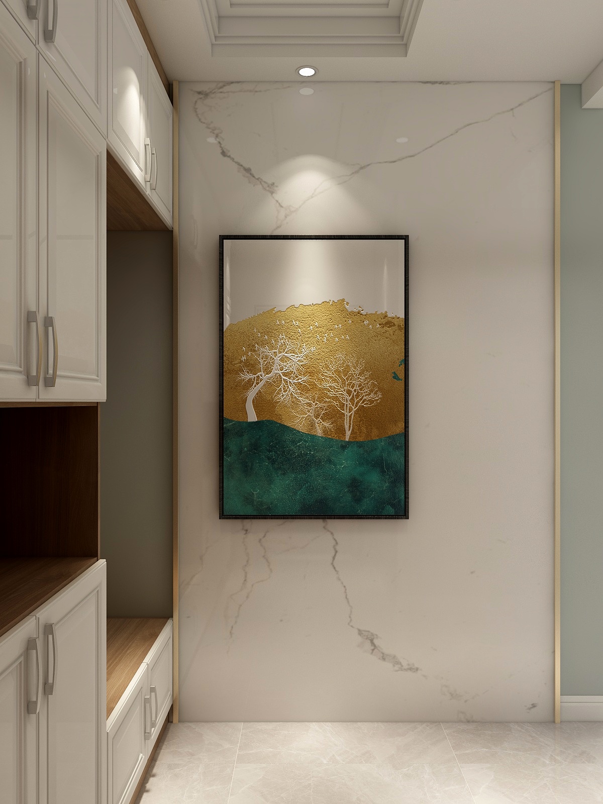 柳叶听风悦雨-现代美式轻奢-装修设计方案