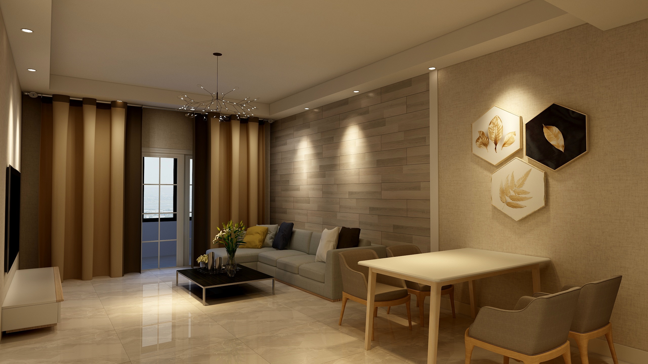 许多多多-银杏苑2号楼东户-装修设计方案