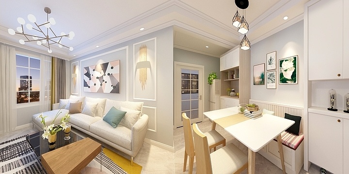 慕梵空间设计-紫禁长安赵先生-装修设计方案