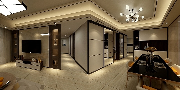 闵兵13607215939-阳光华府5-2002方案一-装修设计方案