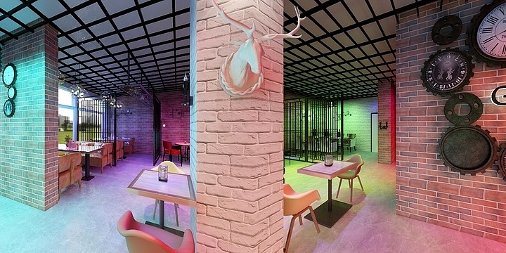 殤觞-工装酒馆-装修设计方案