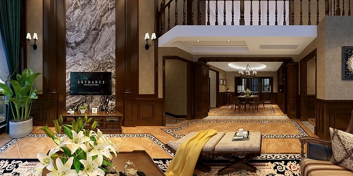 Mr陈慧江-浙江永康-施惠平-美式-装修设计方案