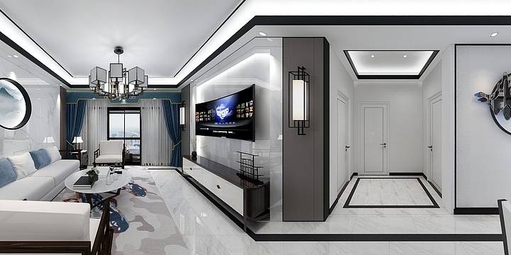 一只猪-金色家园-装修设计方案