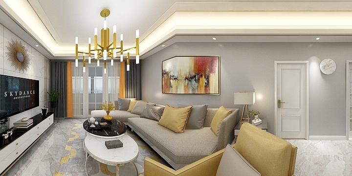 W设计刘工-天际华庭张-装修设计方案