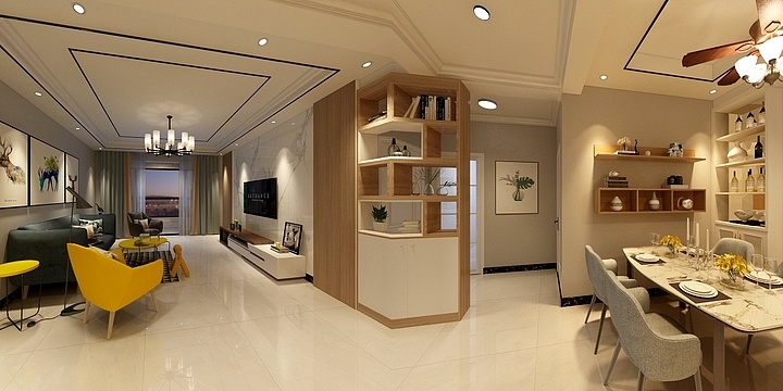 嘉禾的麦田-书香名府2ding-装修设计方案