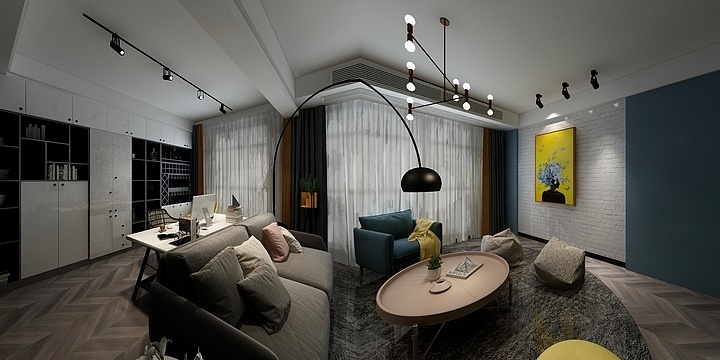 HX室内设计师ZP-闲.适-装修设计方案