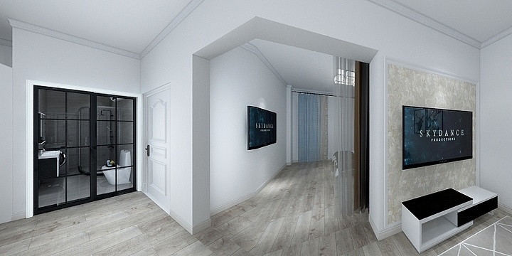 效果图666888-周泉小区94平-装修设计方案