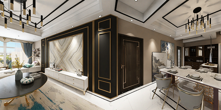 浪rDDm-老姐，效果图-装修设计方案