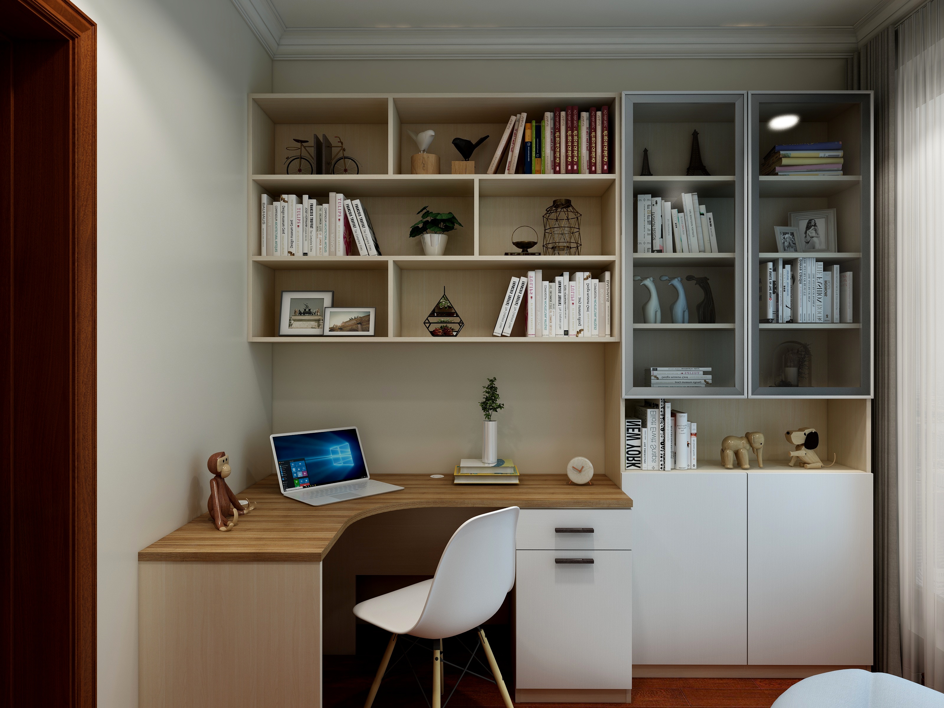 安徽合肥红苹果-87方北欧两居装修效果图