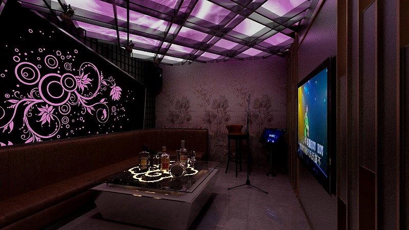 品匠装潢-场中路唱吧-装修设计方案