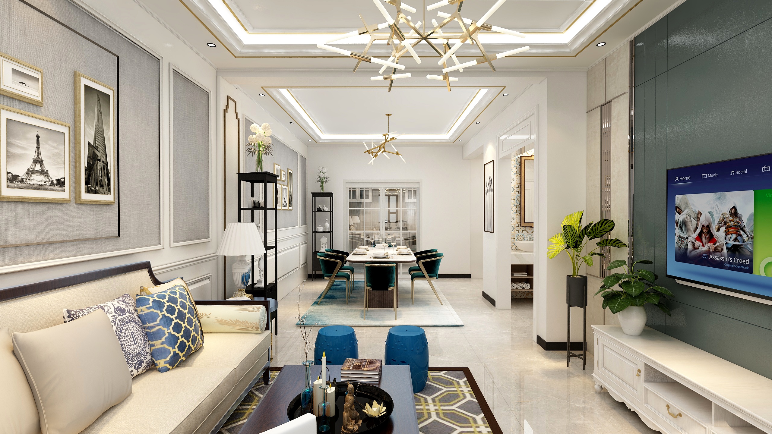 沐沐沐12581-龙城国际南区北欧风格-装修设计方案