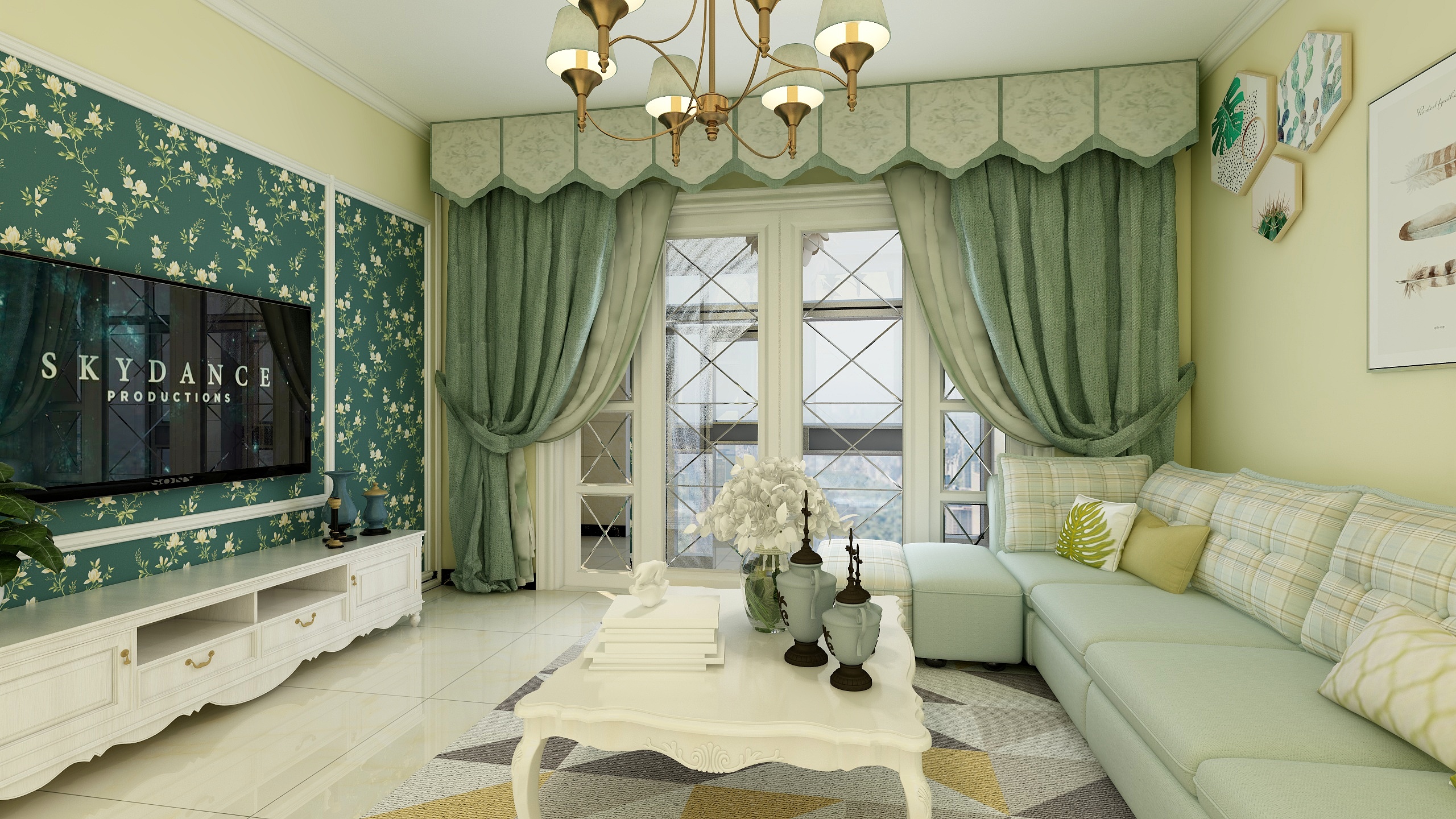 张光辉-珍宝岛雍景和府建设中_原始勘测图-装修设计方案