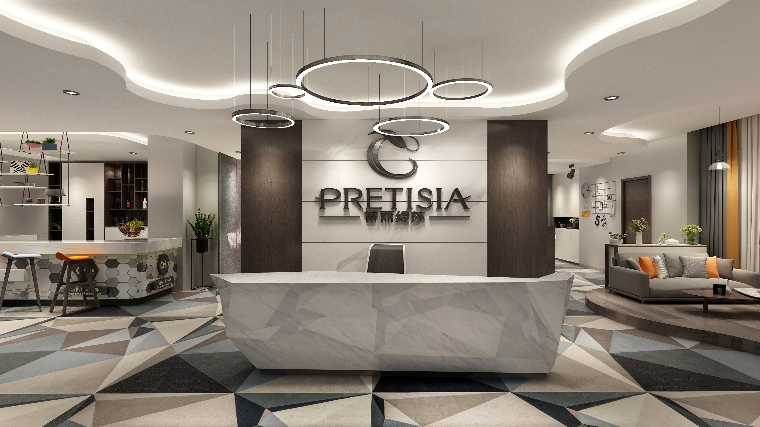 效果图-----百汇大厦北座-装修设计方案