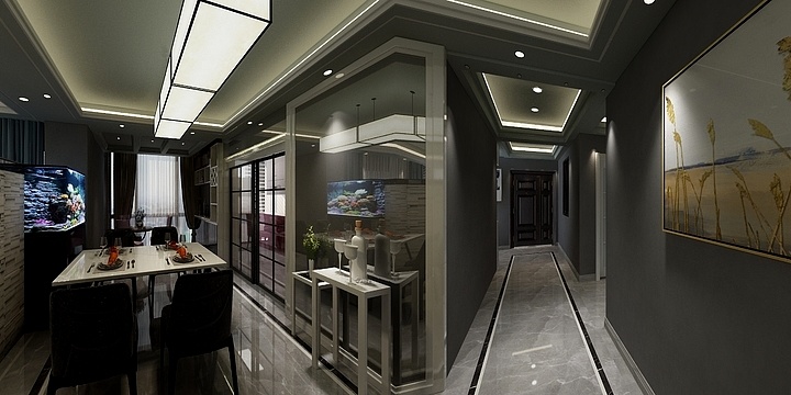 钦辉装饰-雨润?星雨华府-装修设计方案