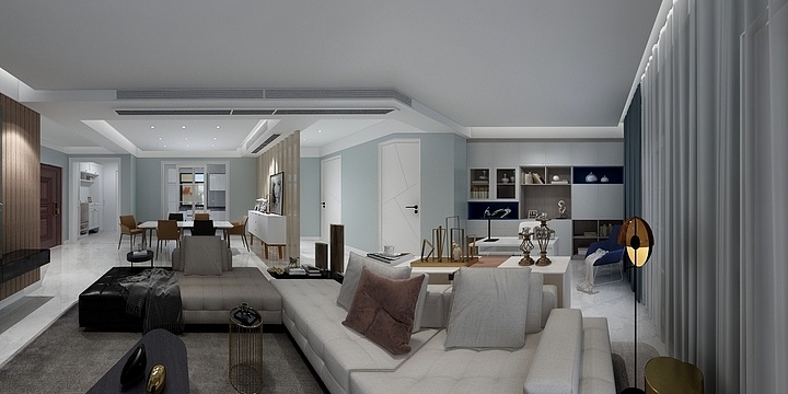 文道书-港下红豆首府-装修设计方案