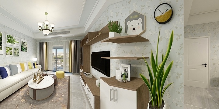 李知忆-翰林府5栋903田园小清新-装修设计方案