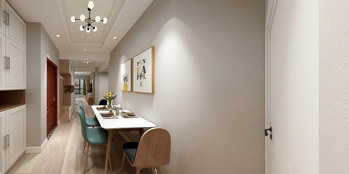 设计本装饰工作室-育才名苑李老师吉宅地砖木地板-装修设计方案