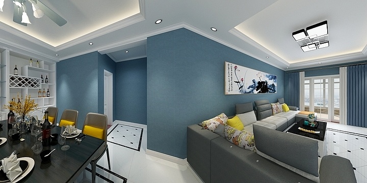 后十年装饰设计-经典家园4栋1005-装修设计方案