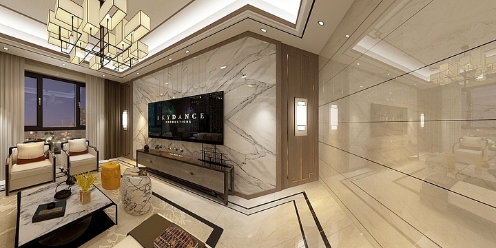 室内设计Designer-白竺王总别墅-装修设计方案