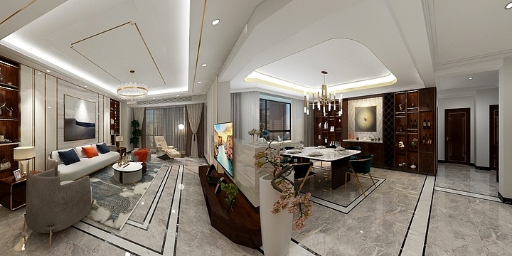 尚品宅配AlexGu-臻园1幢1804-装修设计方案