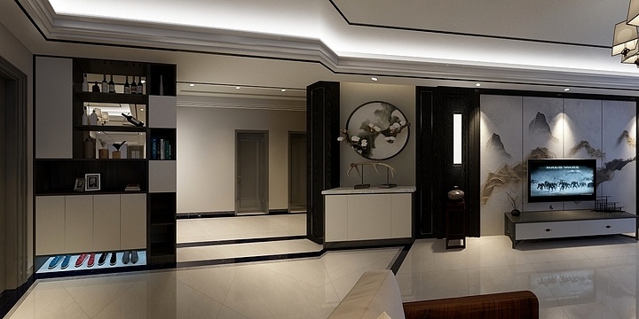 A光头强-湘南国际30栋408--效果图-装修设计方案