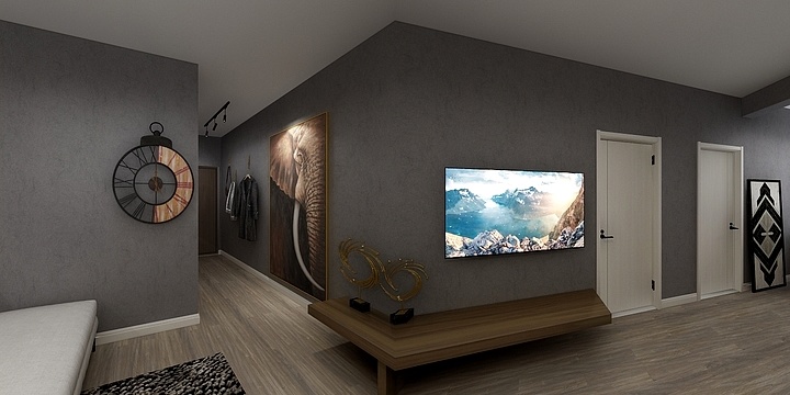 设计界的哈士奇-长乐居-装修设计方案