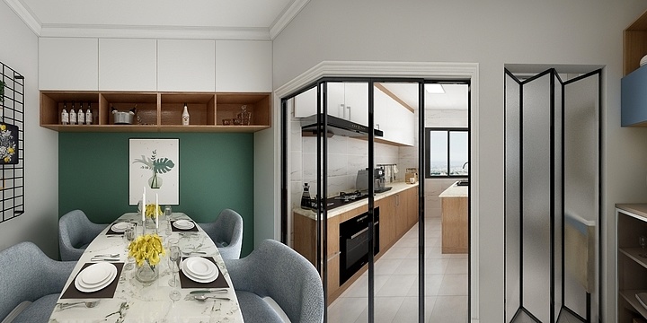 效果图一-南横西街94号雅居-副本-装修设计方案