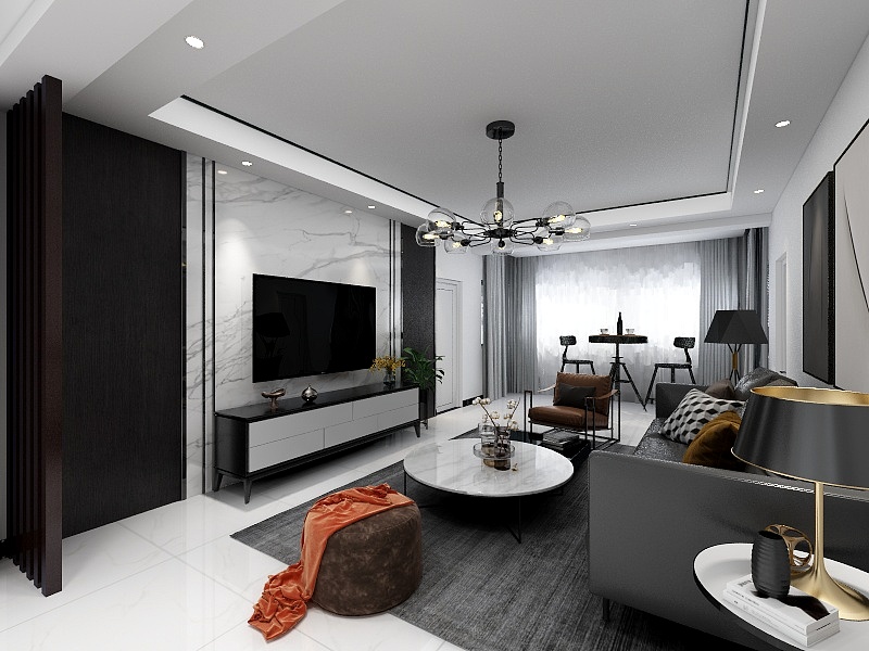 设计师王茜-恒信苑效果图-装修设计方案