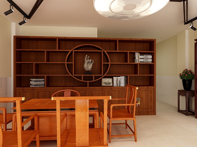 恒霖建筑装饰设计-茶铺翻新-装修设计方案