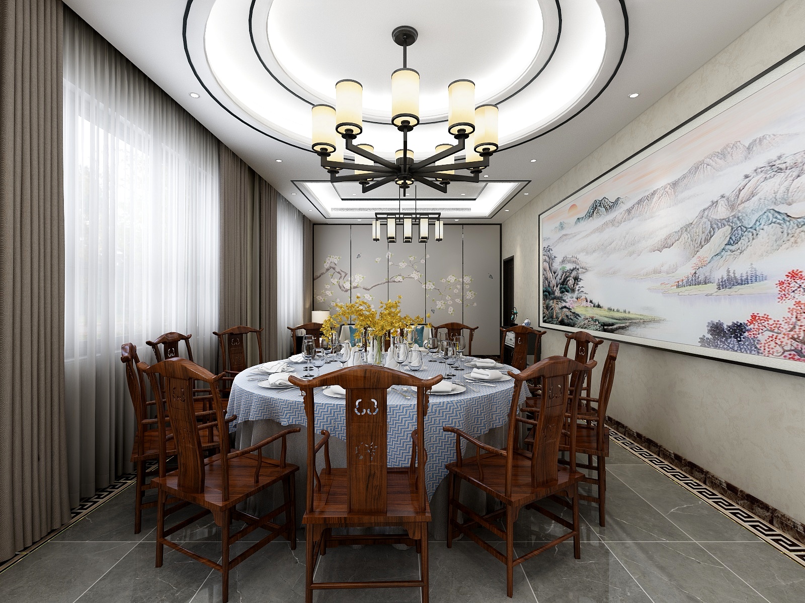 室内设计AZ-同祥城装修效果图