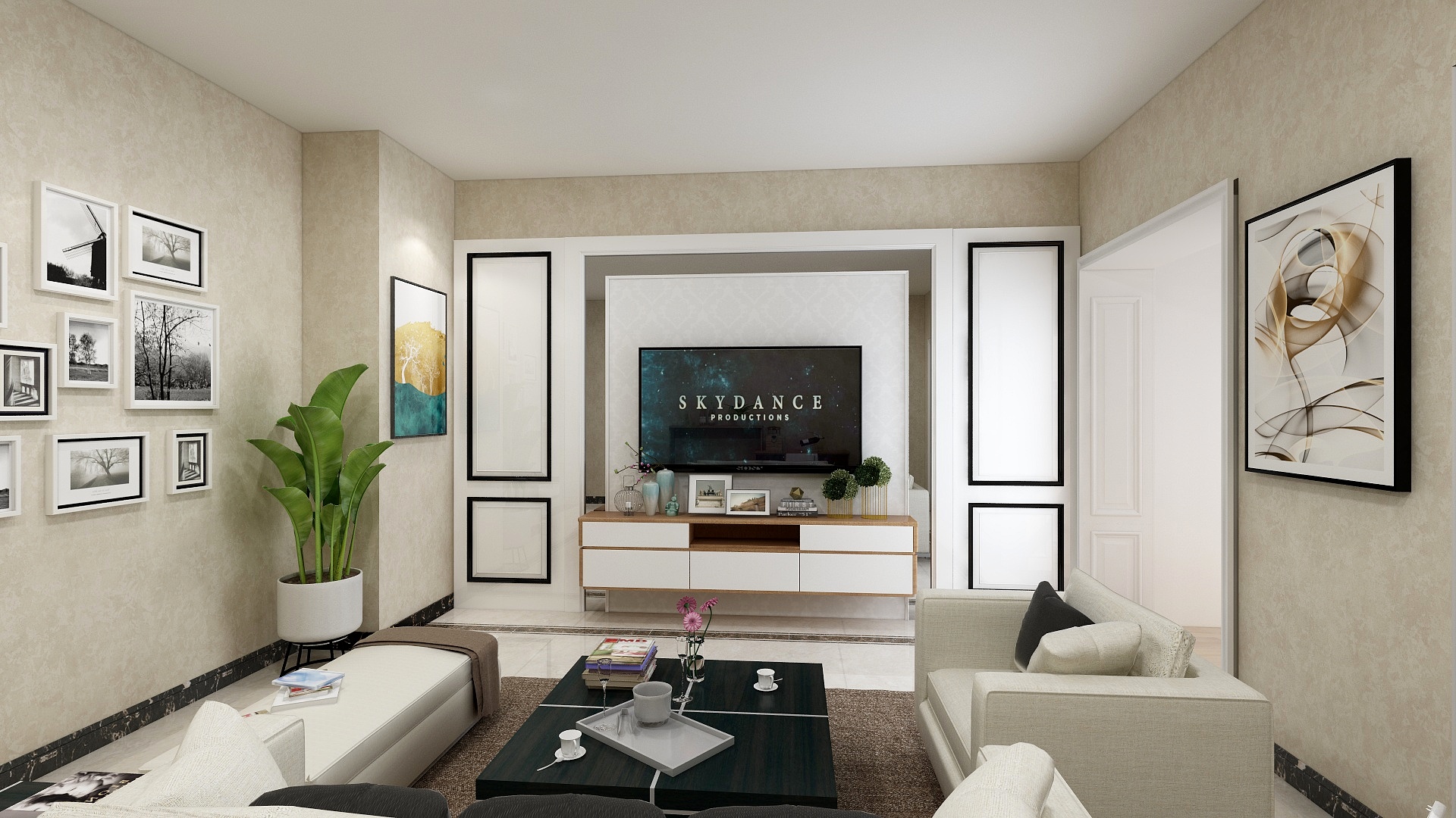 夜羽BWZZ-滨河佳园2单元705-装修设计方案