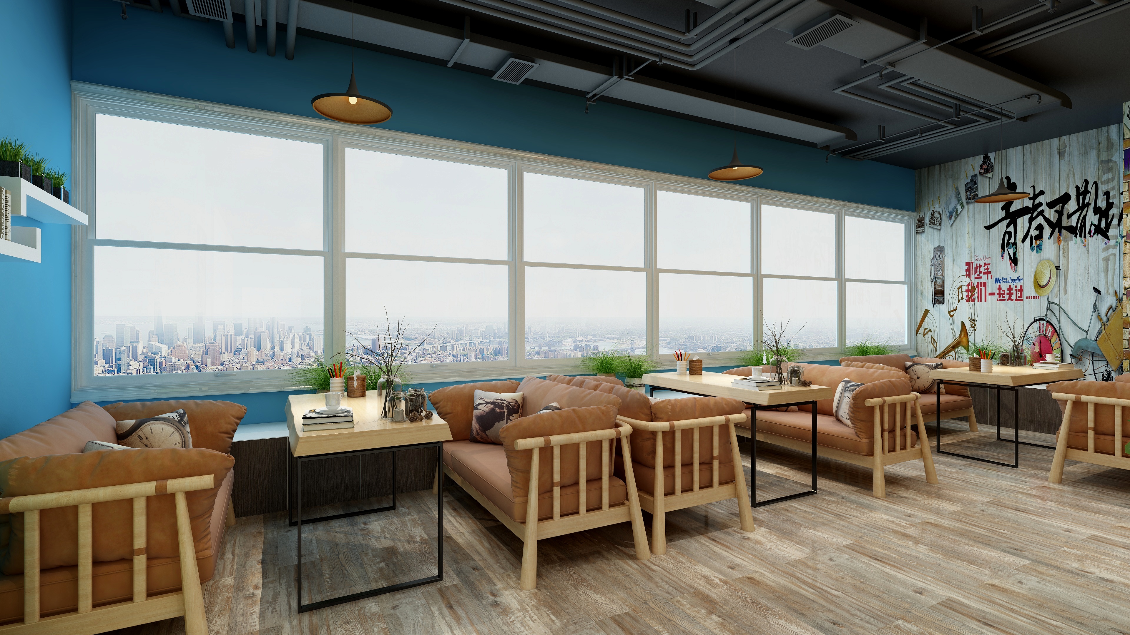 麦图工坊-环艺舞蹈学校_1275-装修设计方案