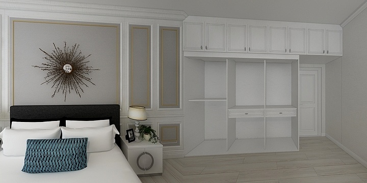 红蕃茄-刘松主卧-装修设计方案