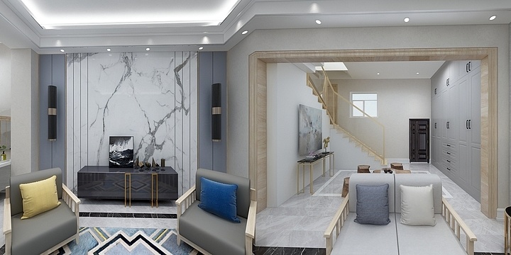 香菜丶-港式轻奢阳光10072-4-装修设计方案