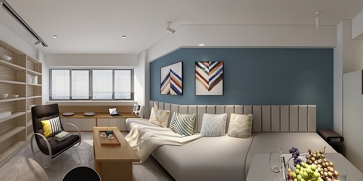 ZiL-《简》现代：深圳南天一花园复式-装修设计方案