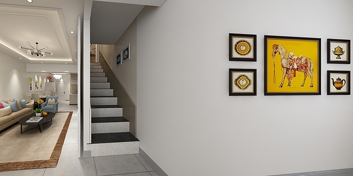 呼玛金旺装饰-孟先生复式装修方案13604870531-装修设计方案