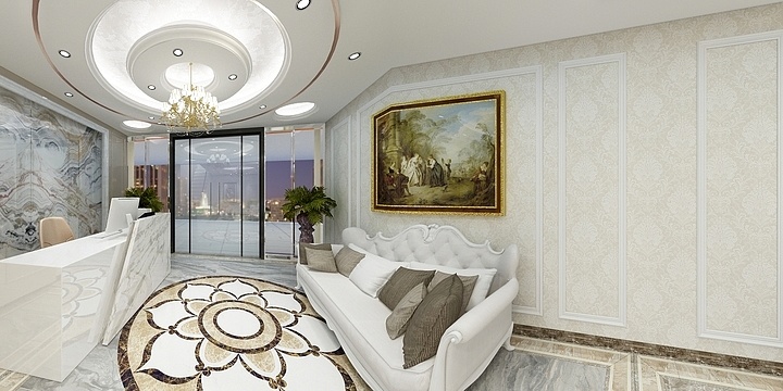 小老武家居-552-1155-琼玉养生会所VR-装修设计方案